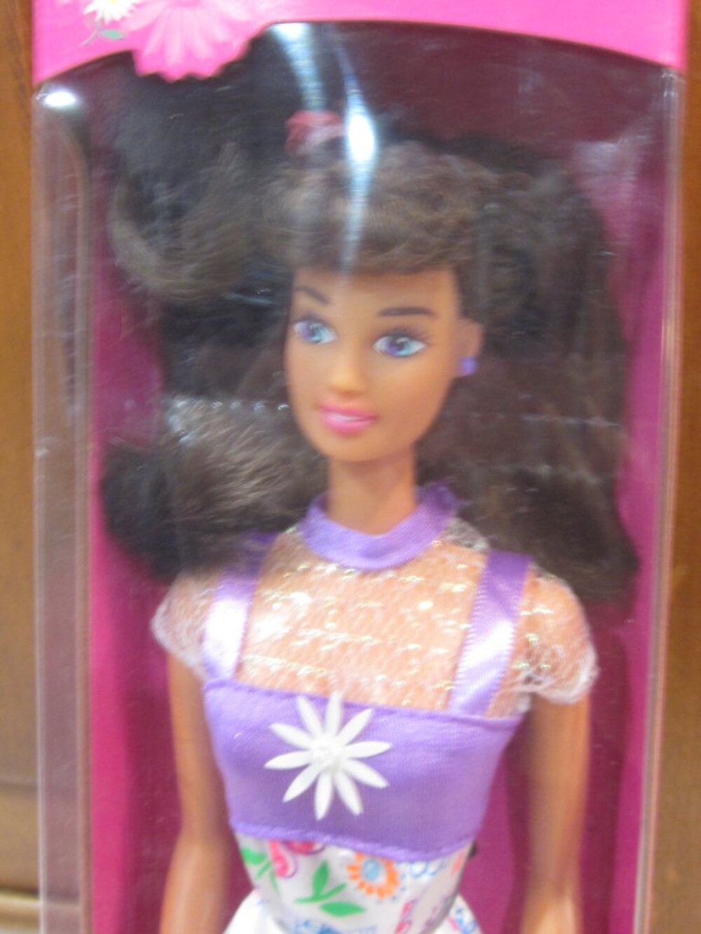 1996 Flower Fun Barbie Vintage Brunette - Picture 3 of 3